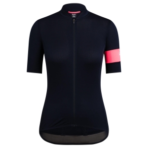 Camisas Rapha Classicos Flyweight Cycling Feminino Azul Marinho Rosa | NMHCB0921