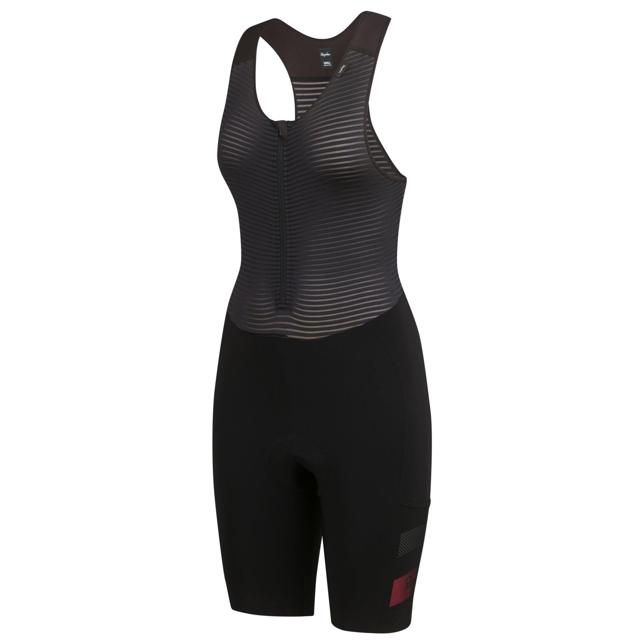 Calção Rapha Cargo Bib Feminino Pretas | OZBLC2586