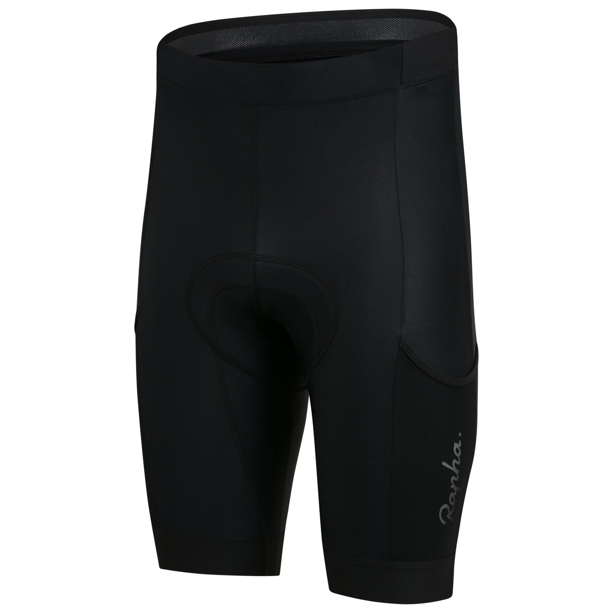 Calção Rapha Cycling with Pockets Masculino Pretas | GNWAY7159