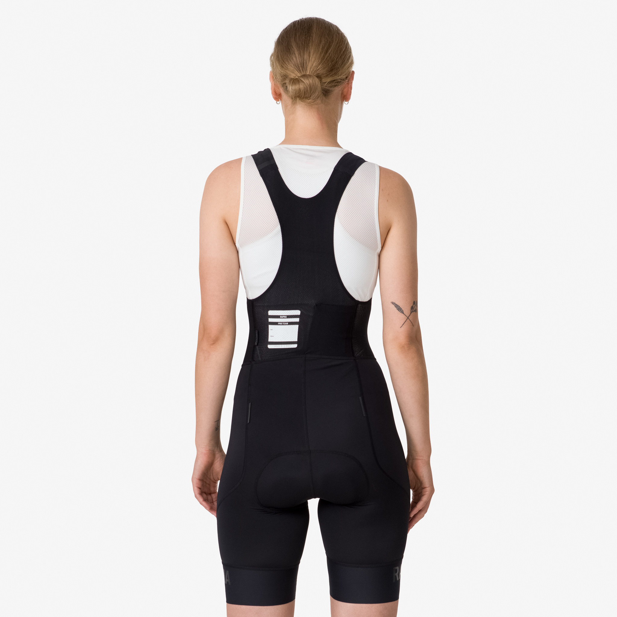 Calção Rapha Pro Team Cycling Bib Feminino Pretas Pretas | RQDVK9836