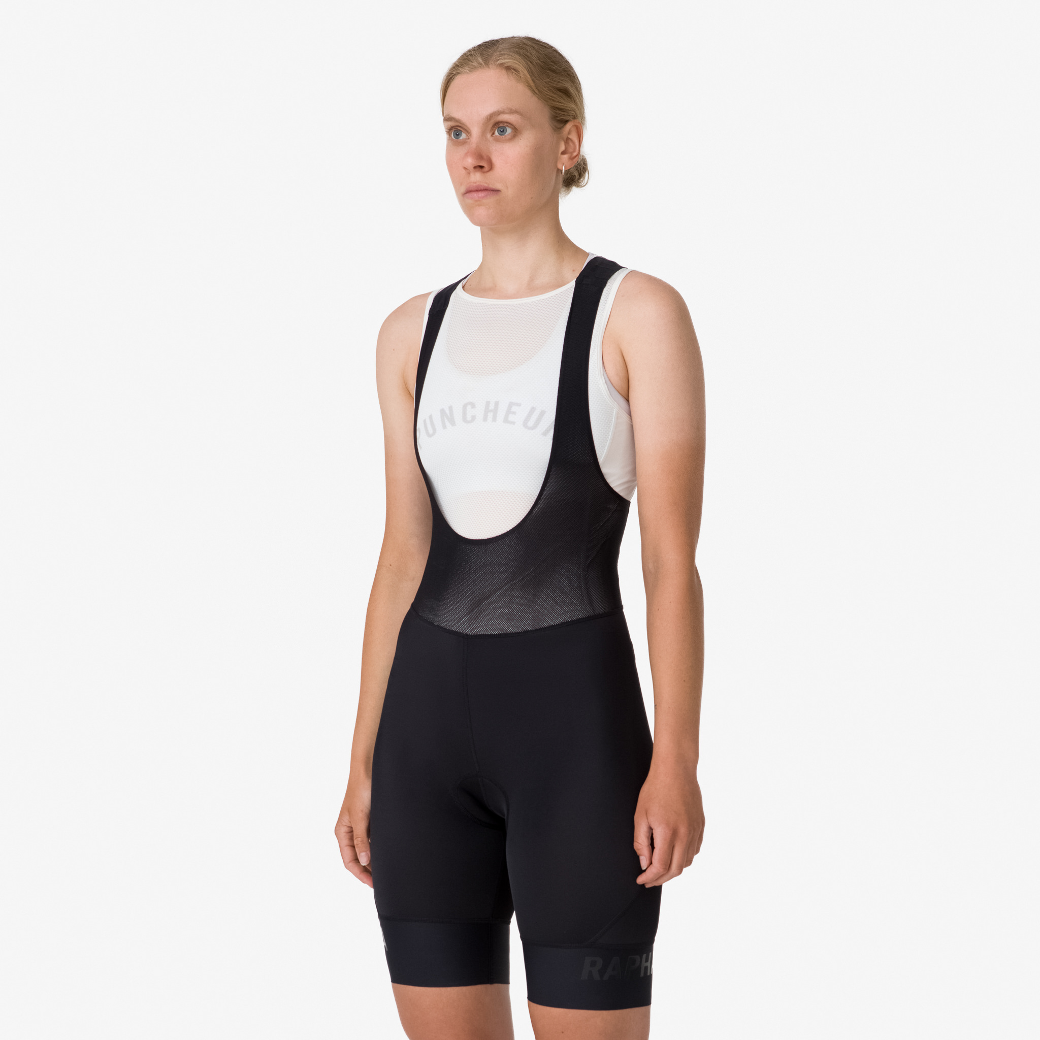 Calção Rapha Pro Team Cycling Bib Feminino Pretas Pretas | RQDVK9836