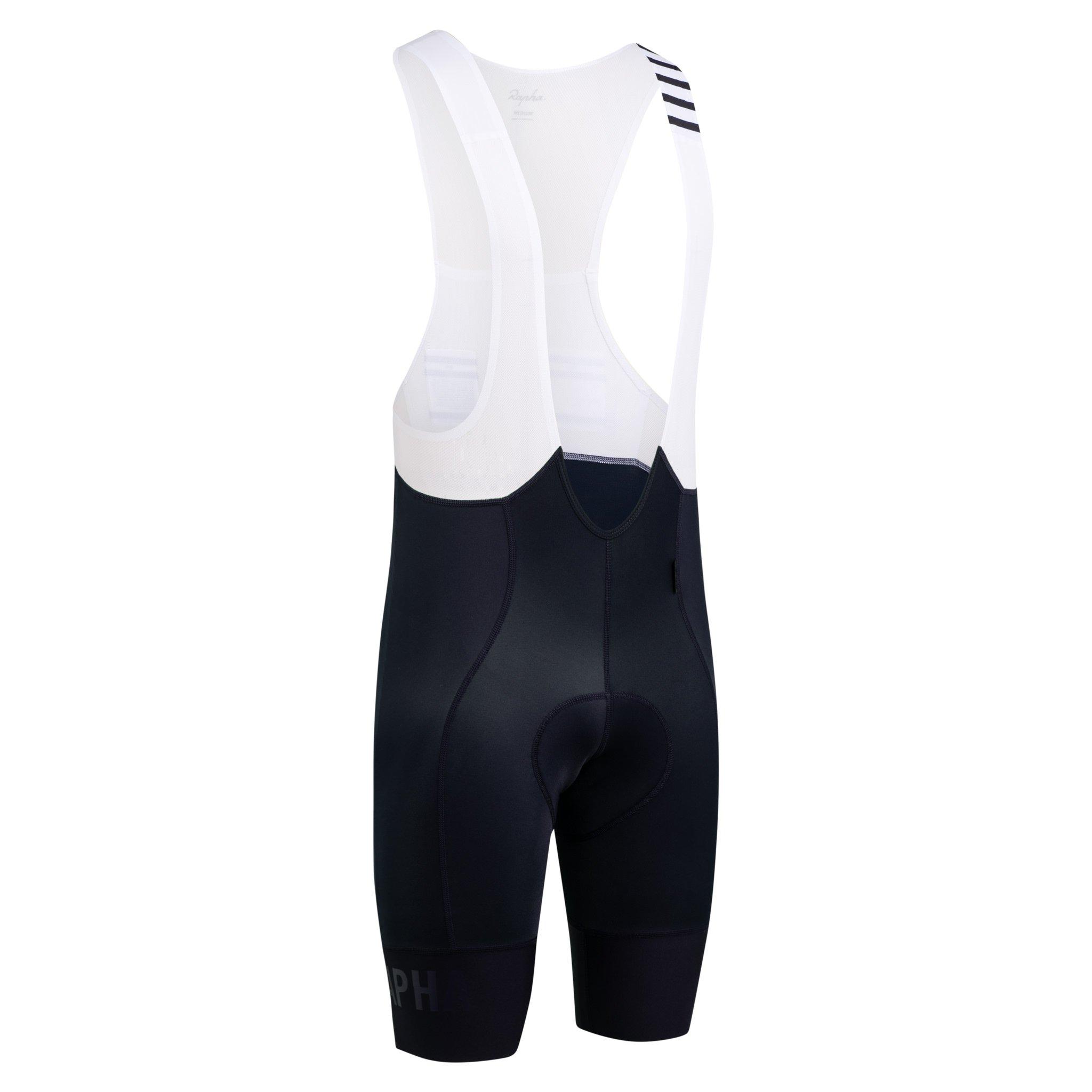 Calção Rapha Pro Team Cycling Bib Masculino Azul Marinho Branco | PNTSF2754