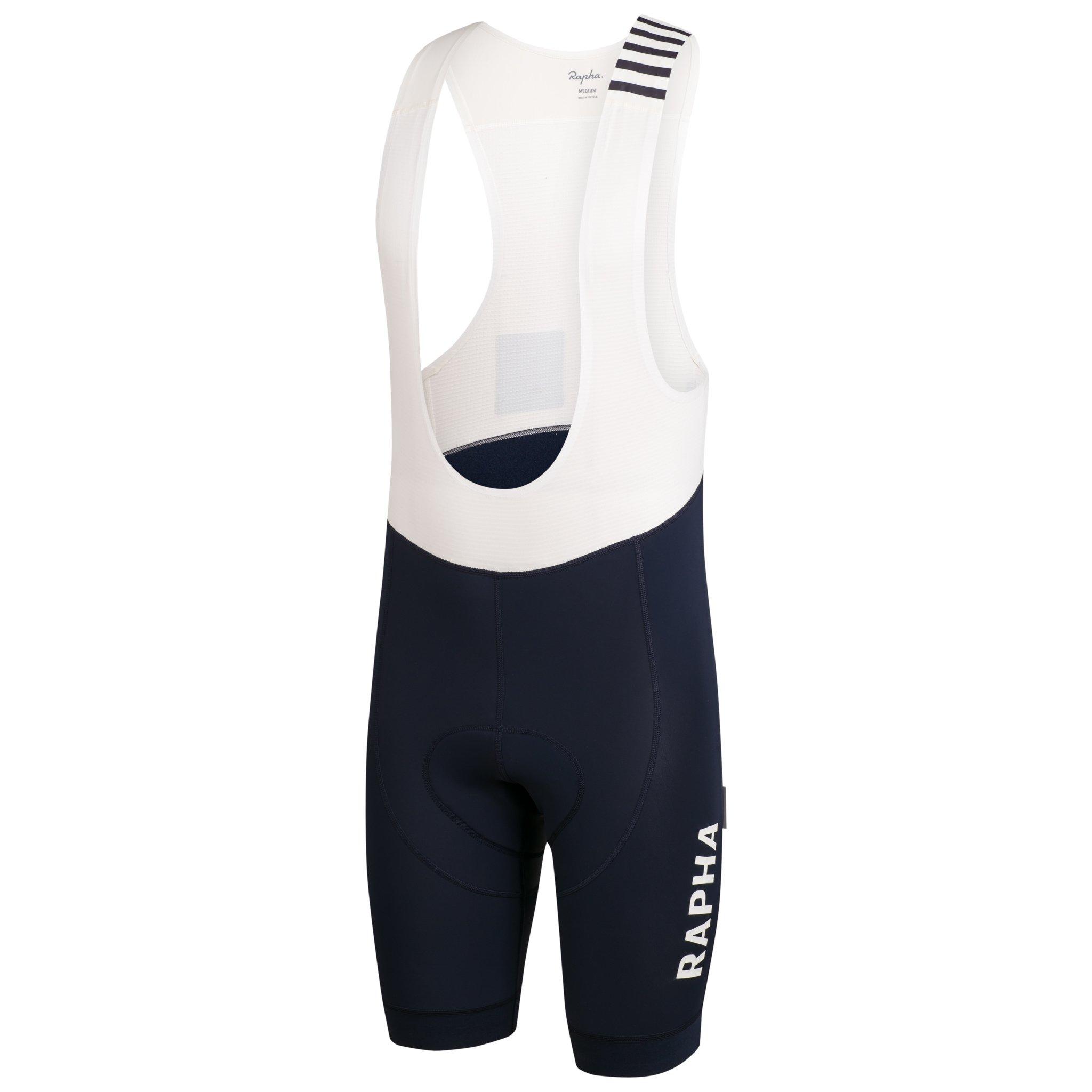 Calção Rapha Pro Team Inverno Cycling Bib For Equitação In Cold Weather Masculino Azul Marinho Branco | STYHQ2397