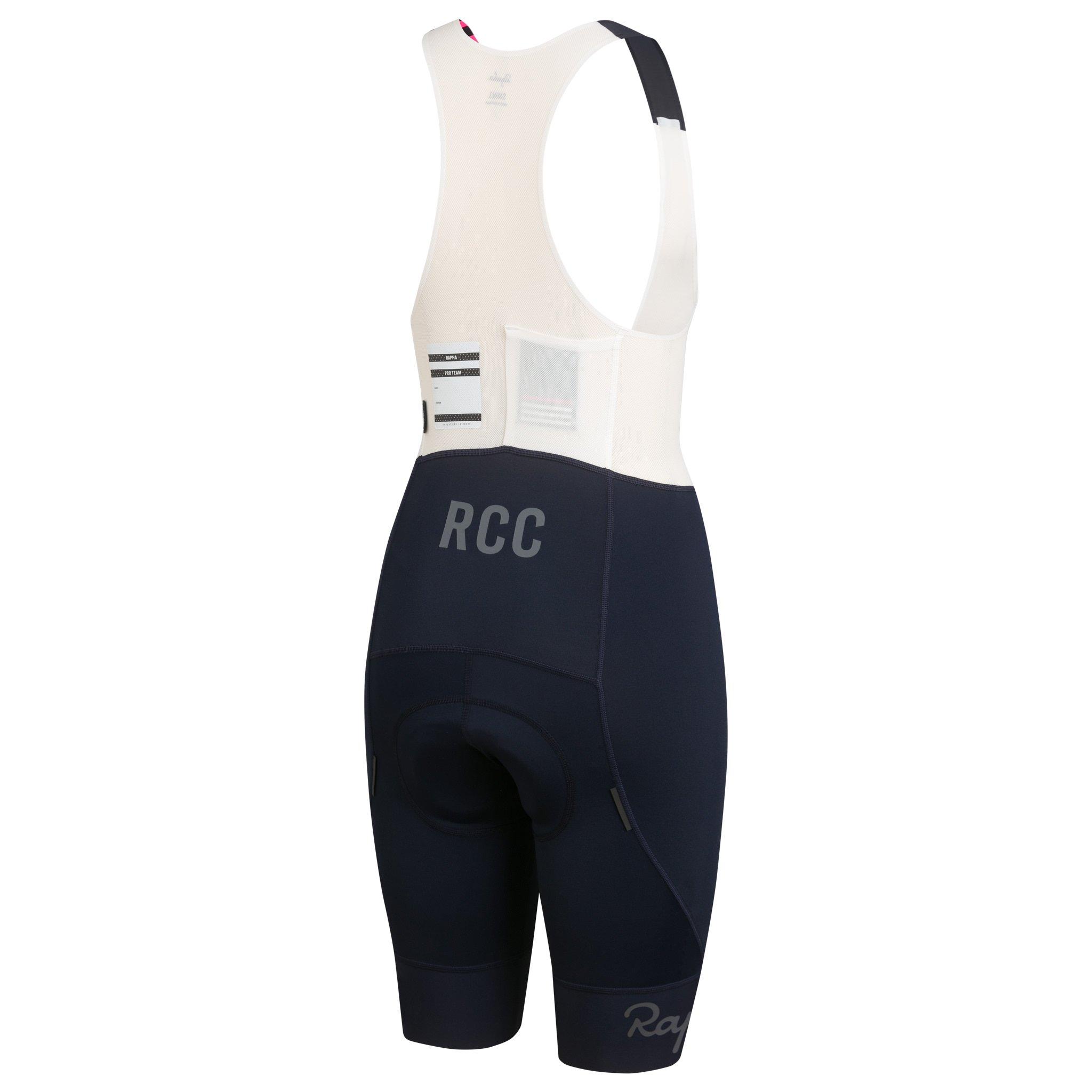 Calção Rapha RCC Pro Team Bib II Regular Feminino Azul Marinho | JFMQS3764