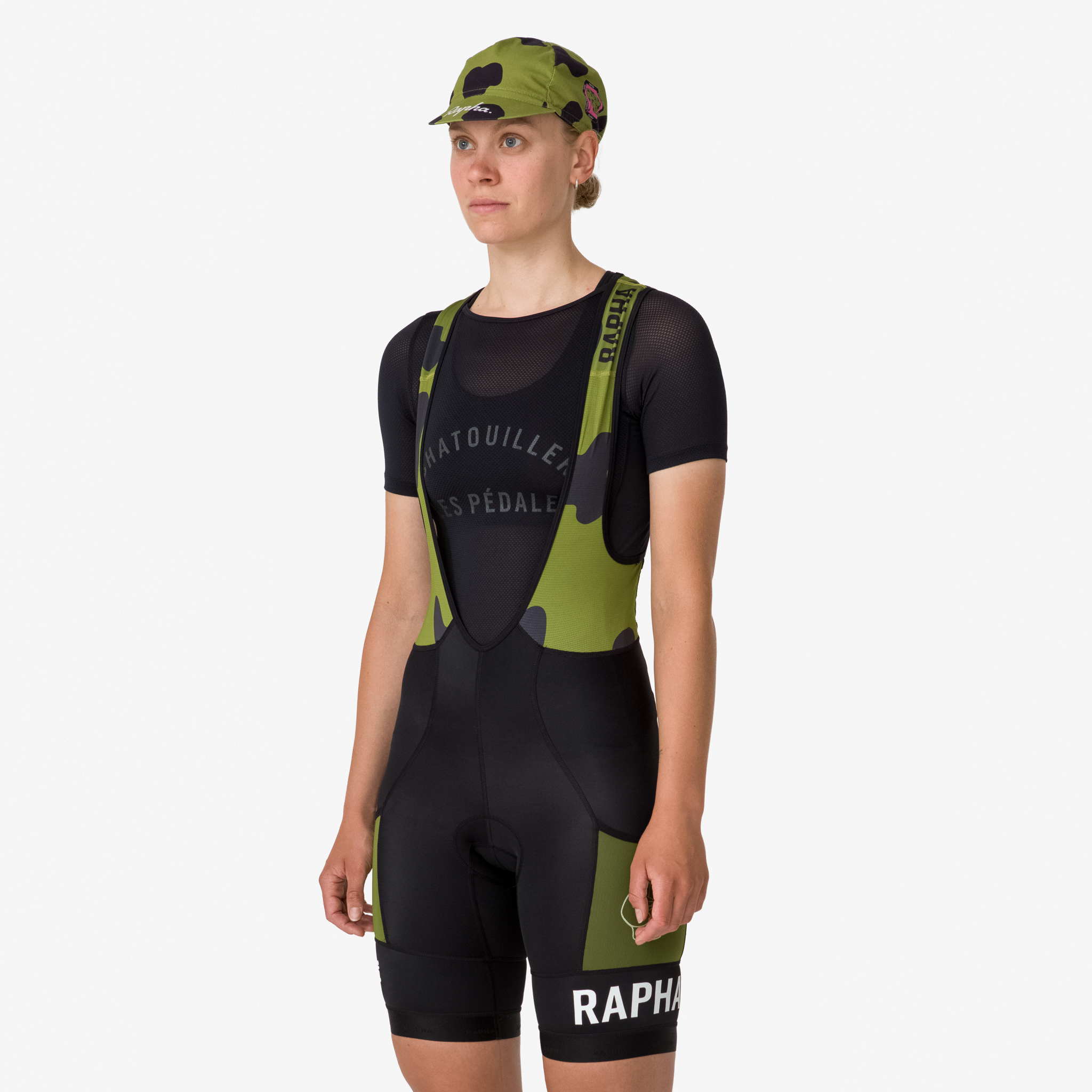 Calção Rapha Rapha + Patta Pro Team Treino Cargo Bib Feminino Multicolour | DHTPA2916