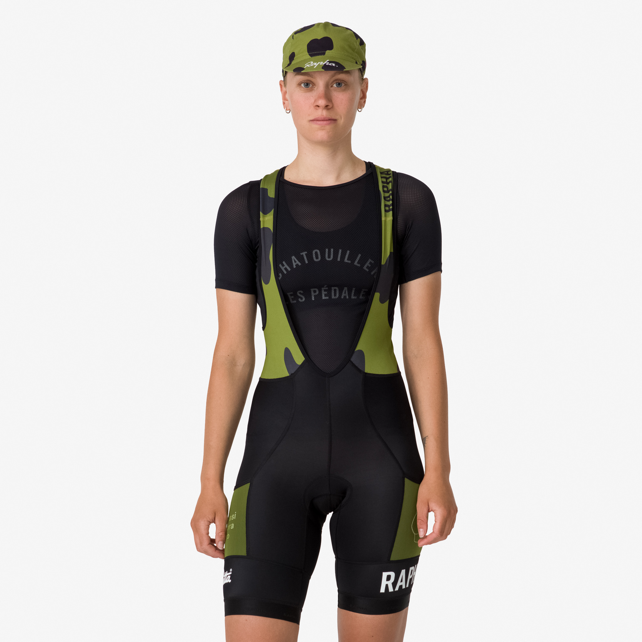 Calção Rapha Rapha + Patta Pro Team Treino Cargo Bib Feminino Multicolour | DHTPA2916