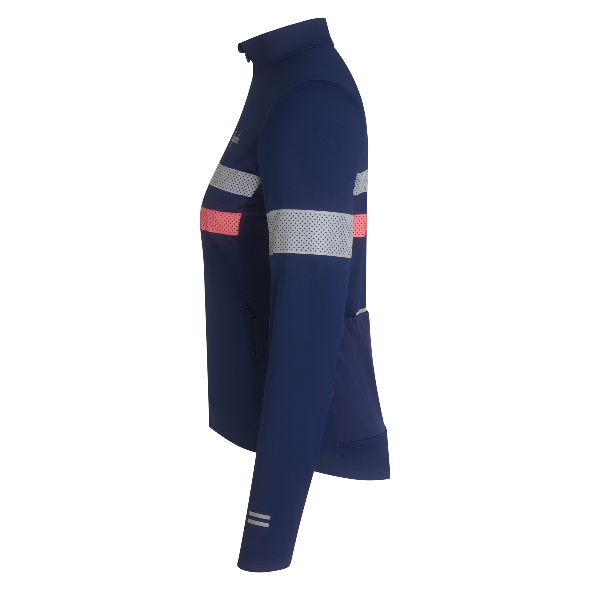 Camisas Rapha Brevet LS Gore-Tex Infinium Feminino Azul Marinho Rosa | ALRKX2056