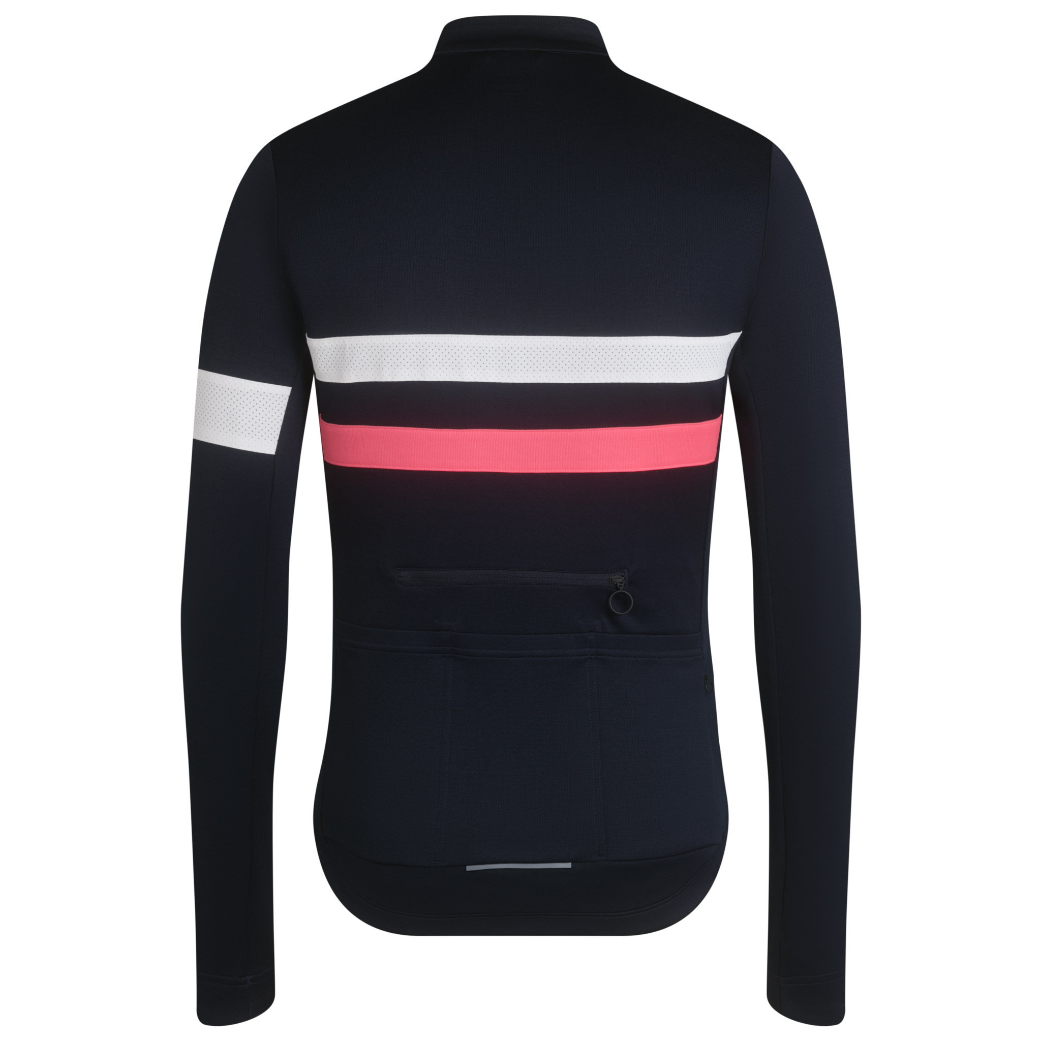 Camisas Rapha Brevet Long Sleeve Masculino Azul Marinho Rosa Branco | VOELG8317