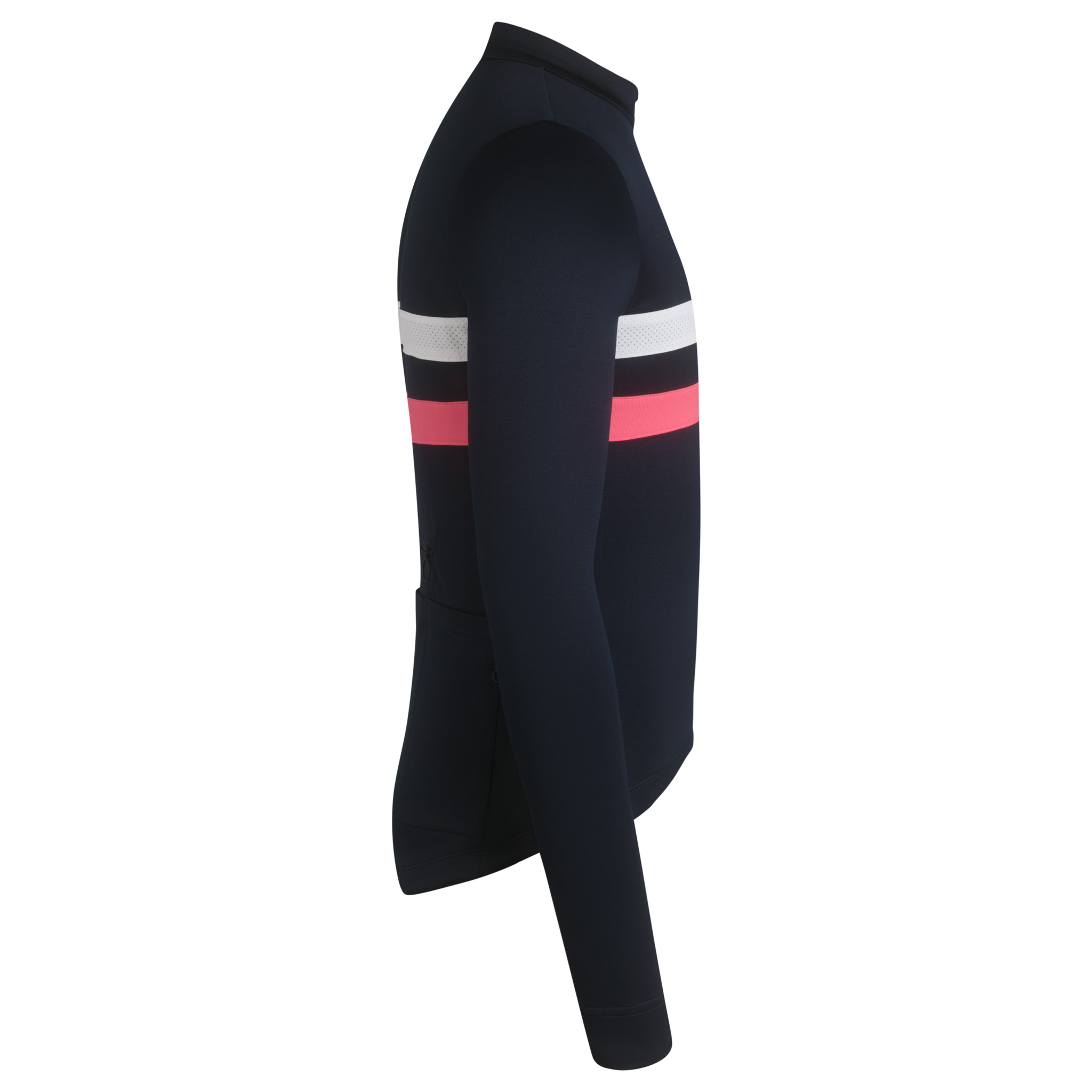 Camisas Rapha Brevet Long Sleeve Masculino Azul Marinho Rosa Branco | VOELG8317