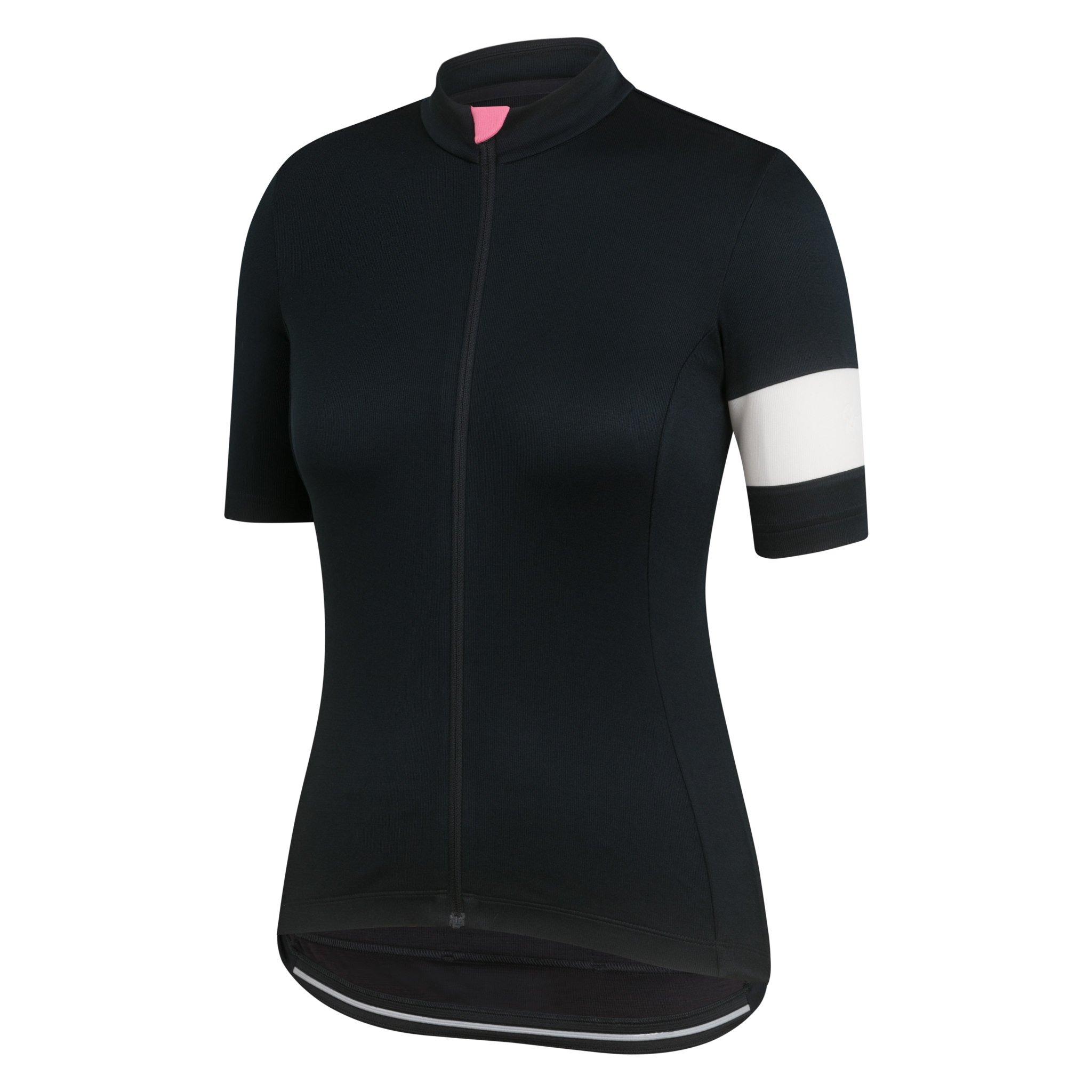 Camisas Rapha Classicos II Feminino Pretas Branco | JCETZ1908