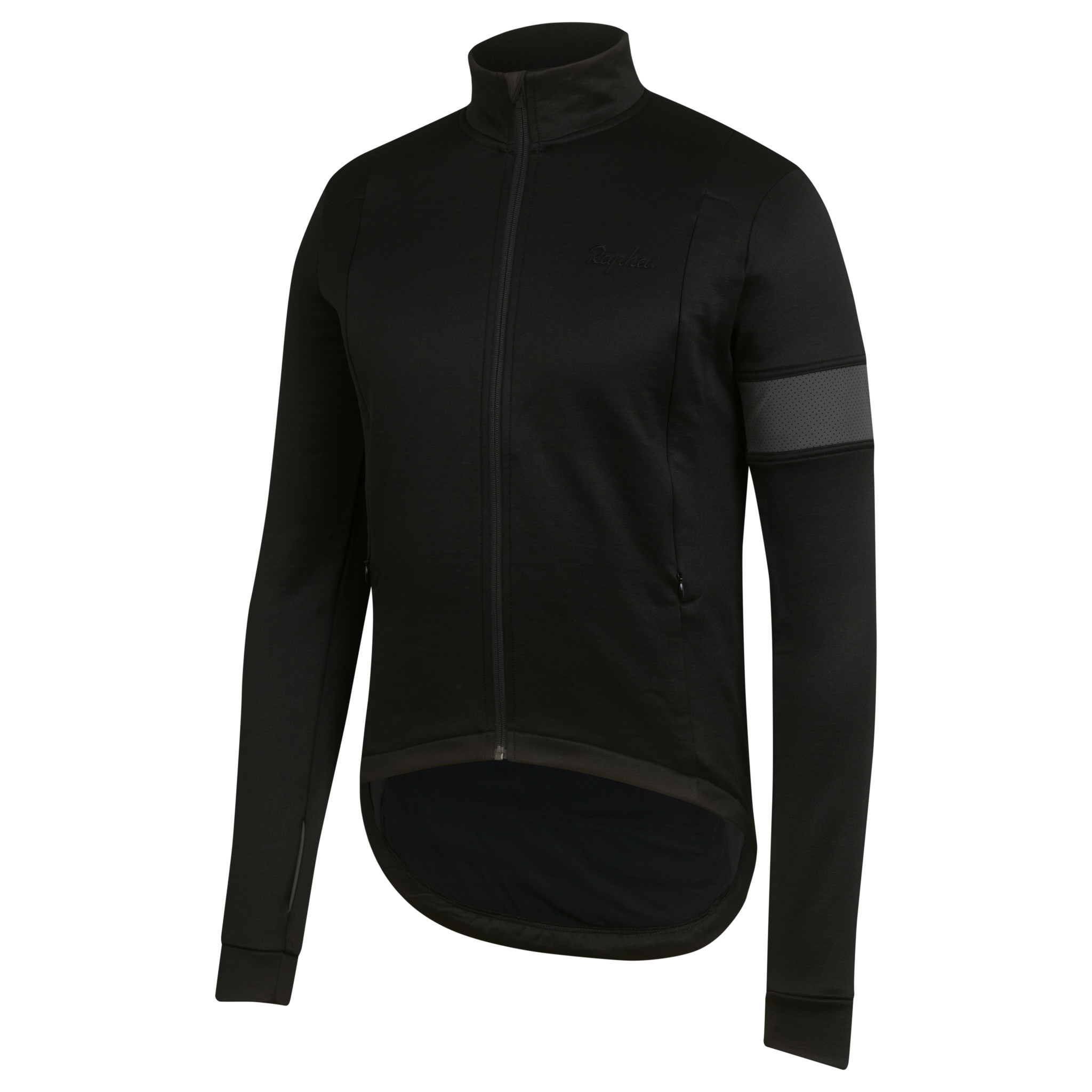 Camisas Rapha Inverno Windproof Masculino Pretas | PSJGF2358