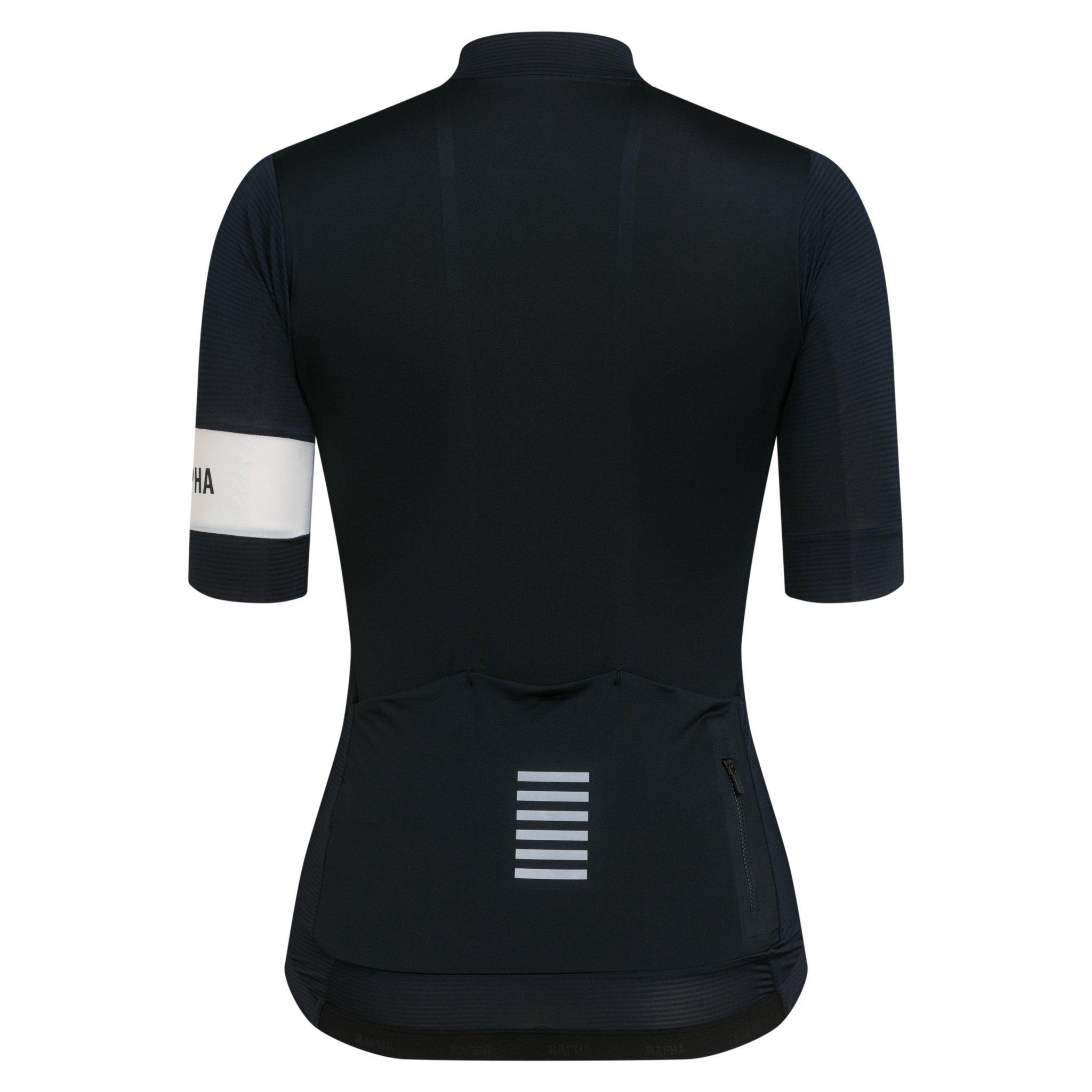 Camisas Rapha Pro Team Cycling Warm Equitação Feminino Pretas Branco | AZNJO2780