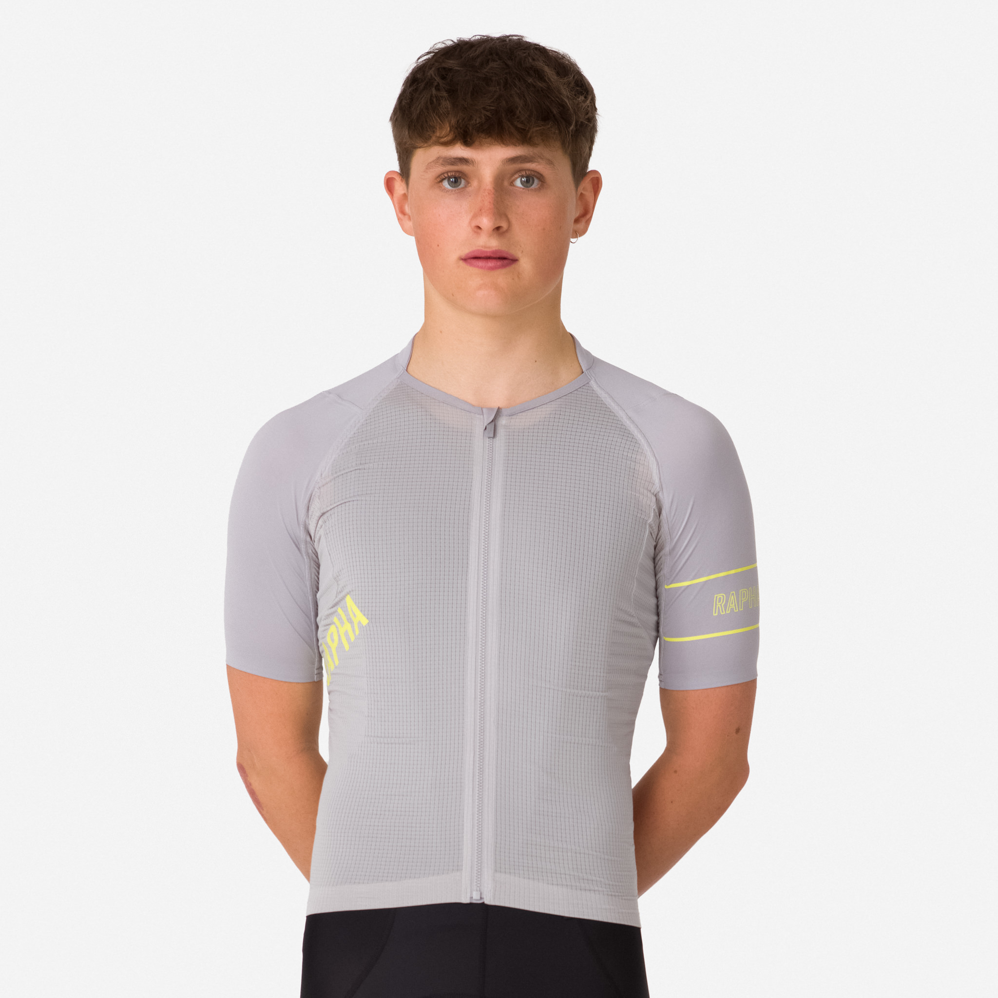 Camisas Rapha Pro Team Leves Masculino Prateadas | WZBJI4073