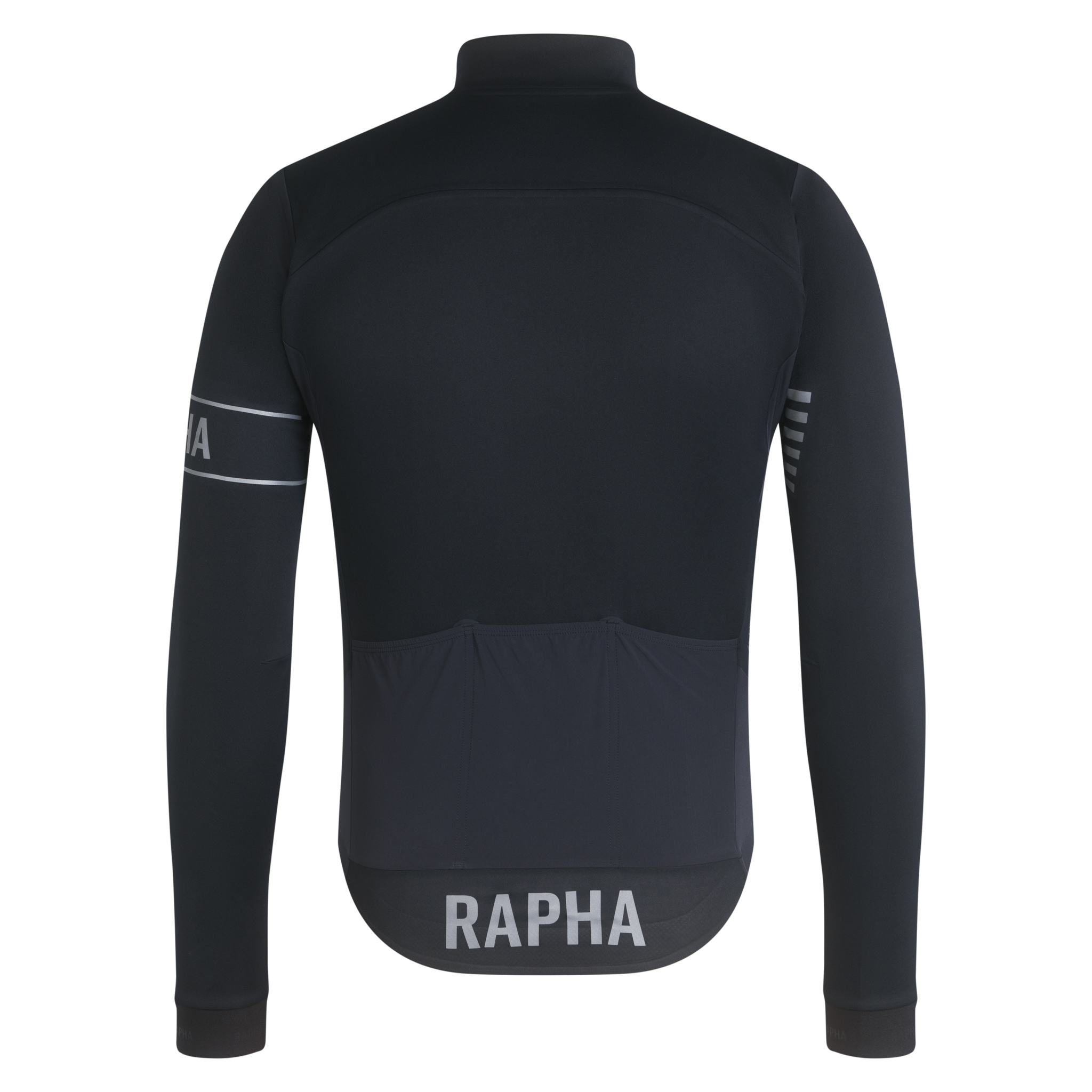 Camisas Rapha Pro Team Long Sleeve GORE-TEX INFINIUM Masculino Pretas Pretas | DJUHI2634