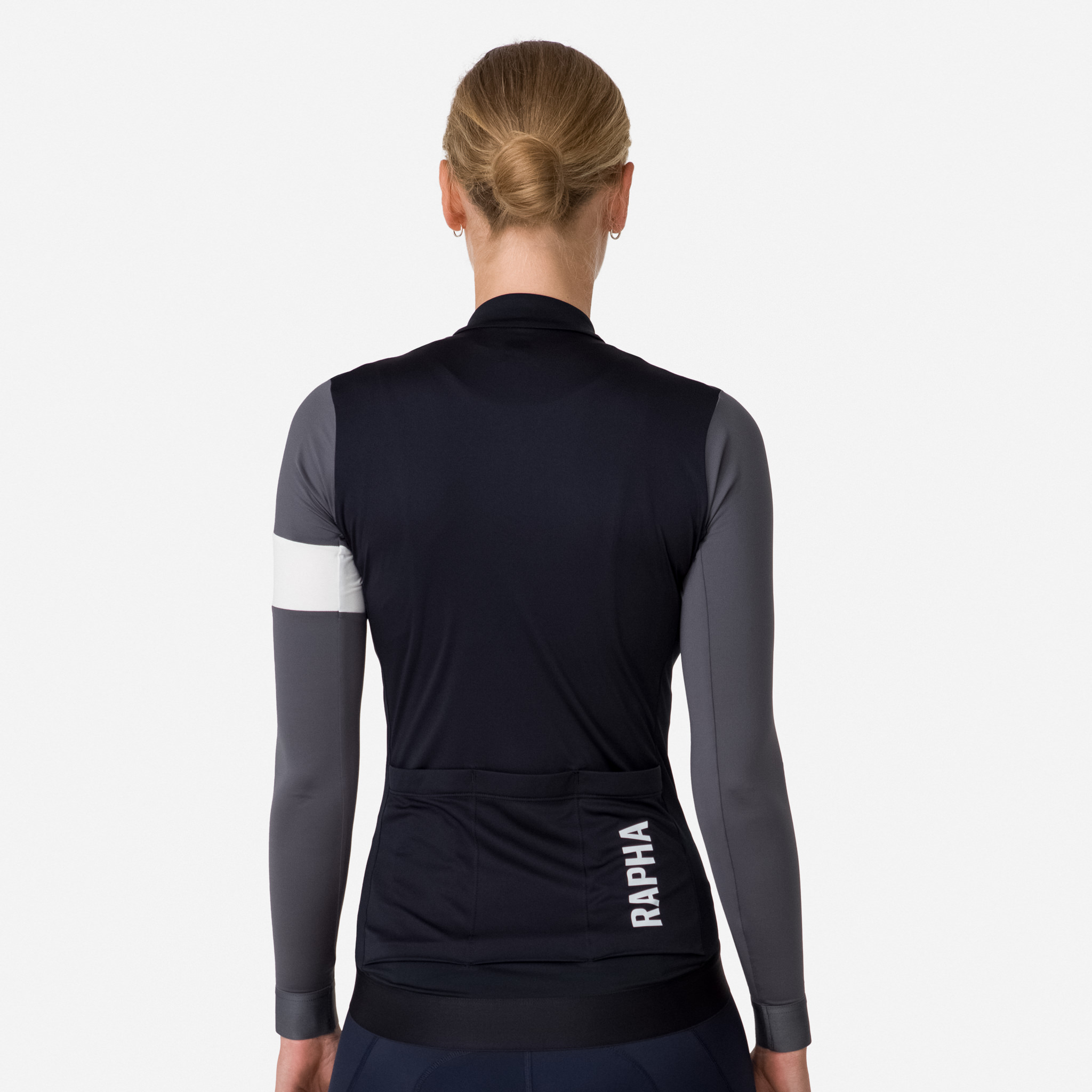 Camisas Rapha Pro Team Long Sleeve Treino Feminino Pretas Cinzentas Escuro | FXGSK2974