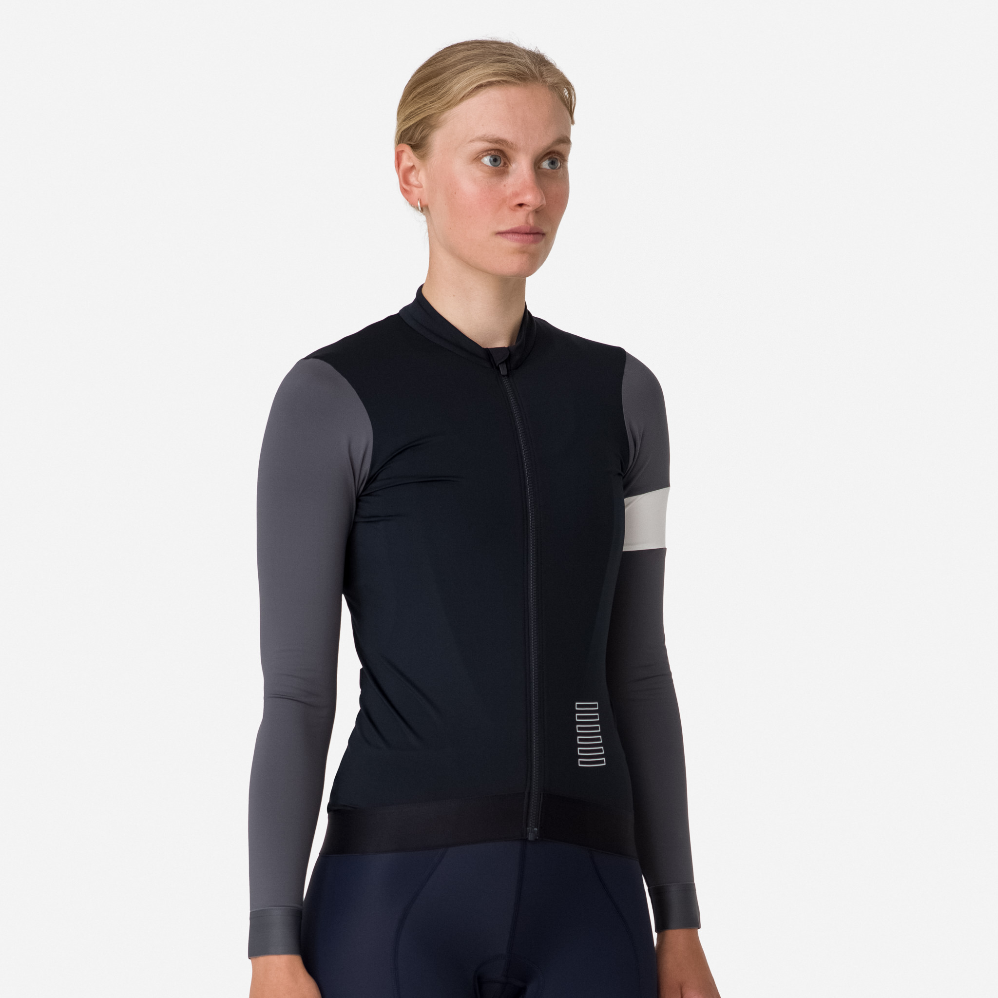 Camisas Rapha Pro Team Long Sleeve Treino Feminino Pretas Cinzentas Escuro | FXGSK2974