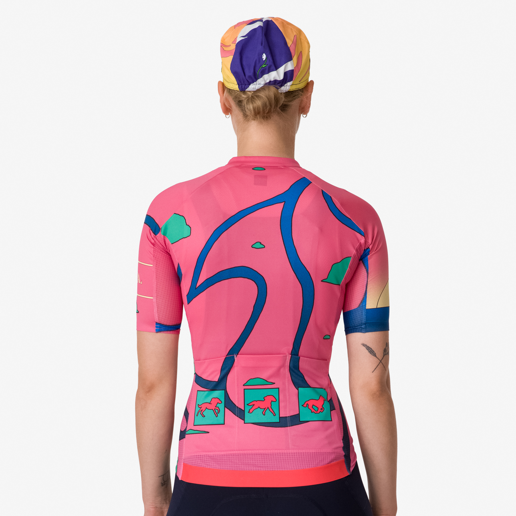 Camisas Rapha RCC + Maria Medem Pro Team Leves Feminino Multicolour | LTXWU1038