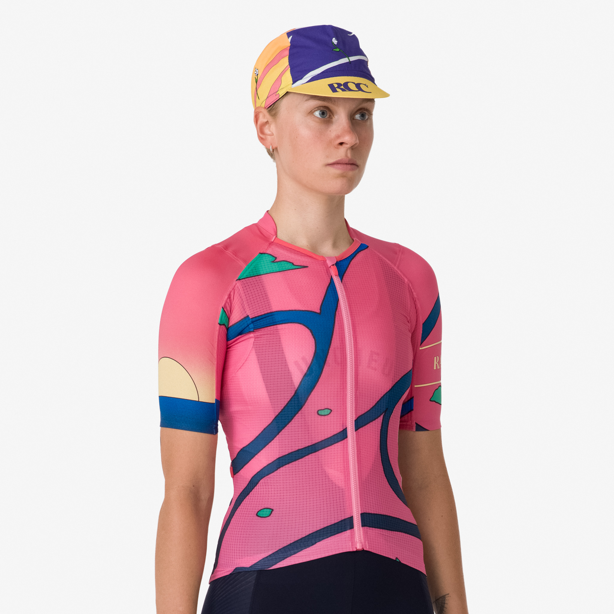 Camisas Rapha RCC + Maria Medem Pro Team Leves Feminino Multicolour | LTXWU1038