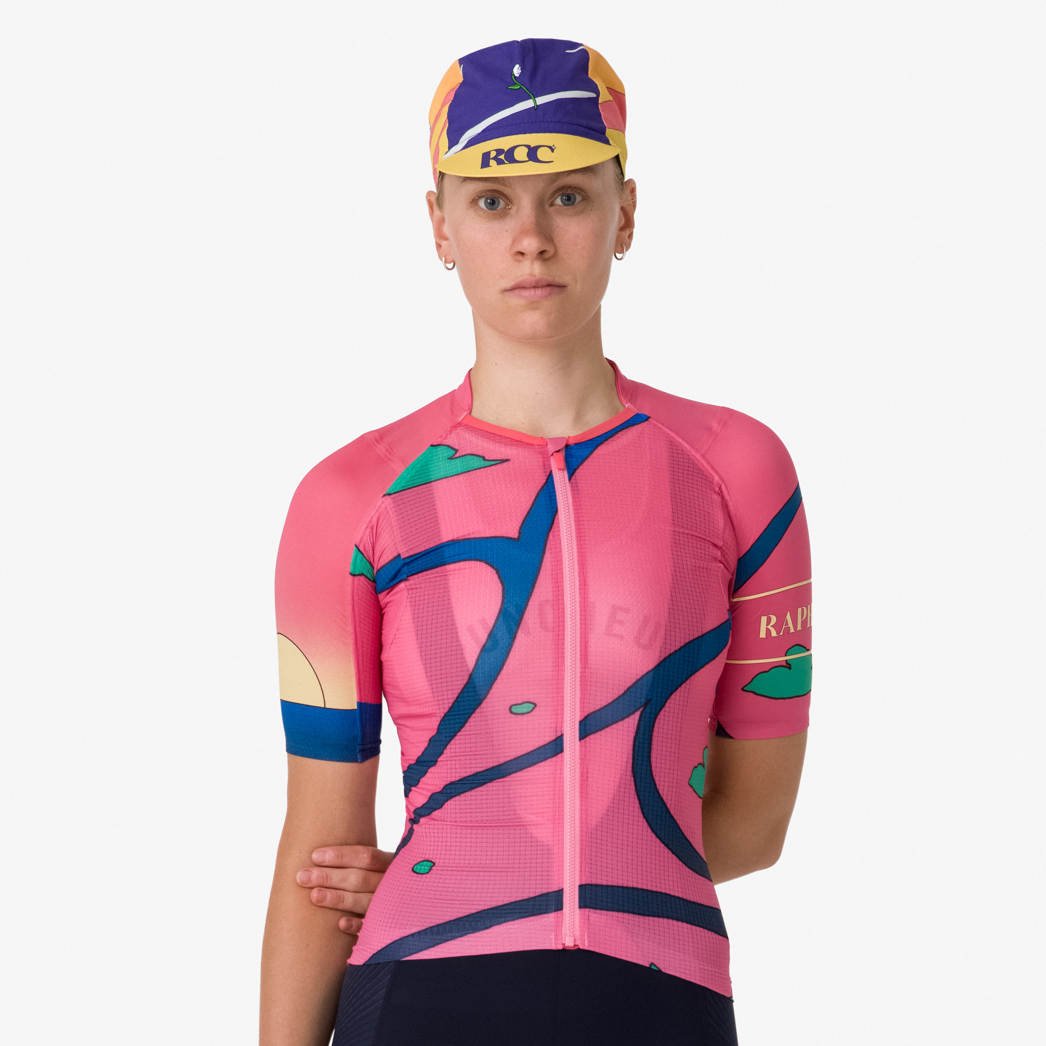 Camisas Rapha RCC + Maria Medem Pro Team Leves Feminino Multicolour | LTXWU1038