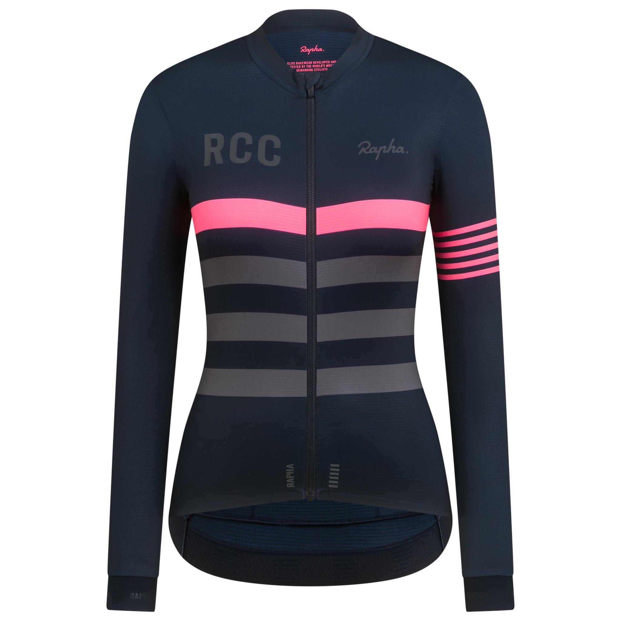 Camisas Rapha RCC Pro Team Long Sleeve Feminino Azul Marinho | UNERM0943