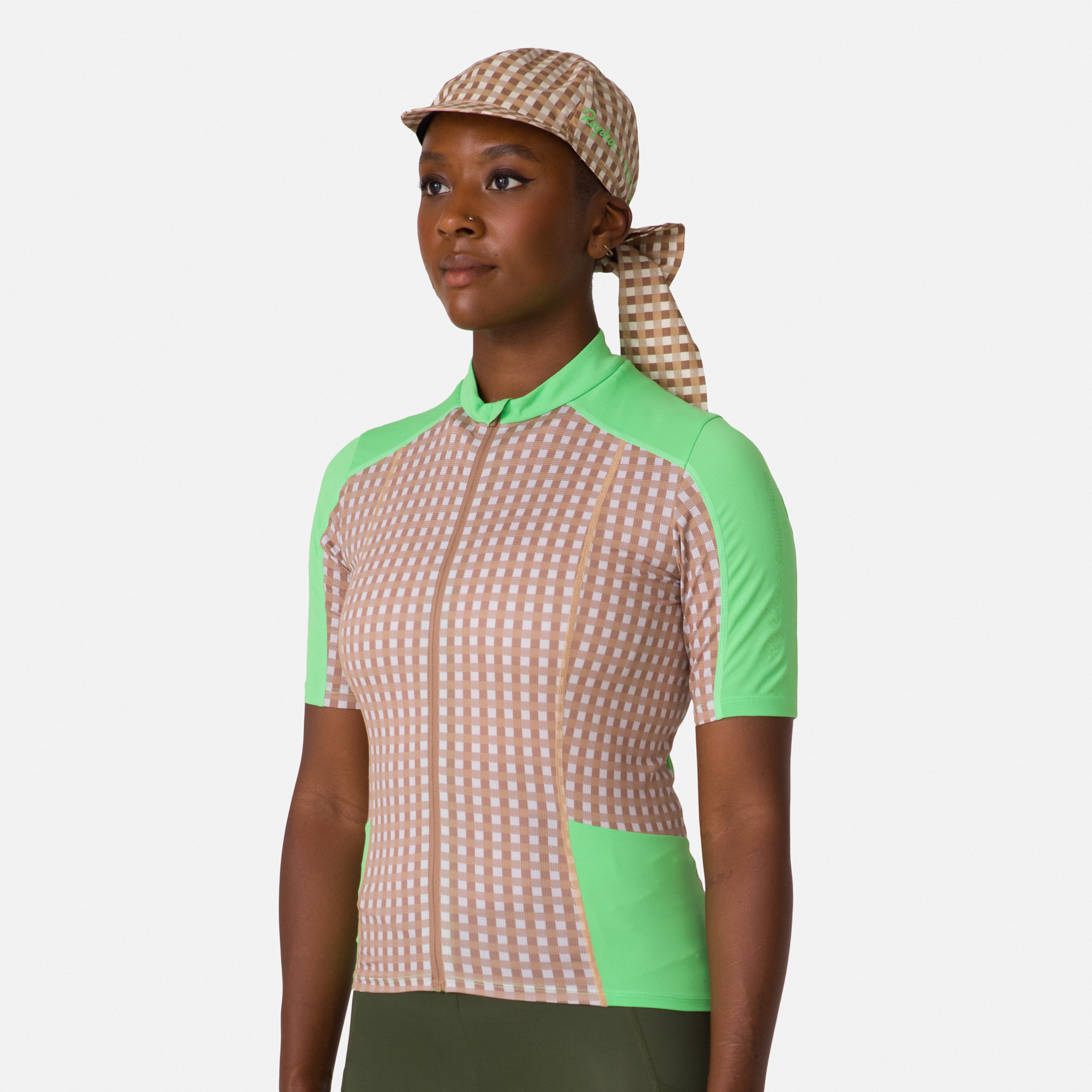 Camisas Rapha Rapha + Shrimps Feminino Verdes | MFCOX4386