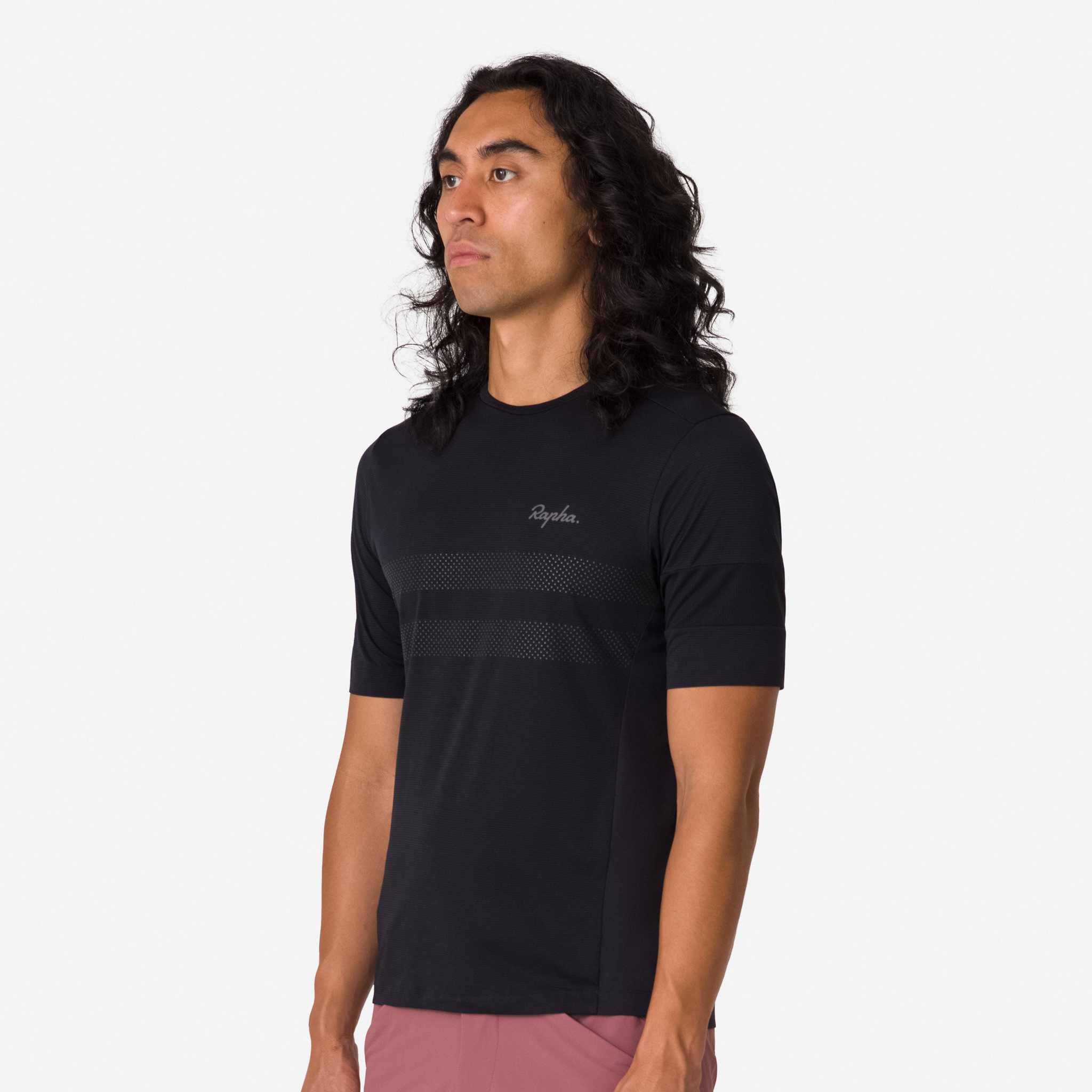 Camiseta Rapha Explore Technical Masculino Pretas Cinzentas Escuro | BVPCZ9273