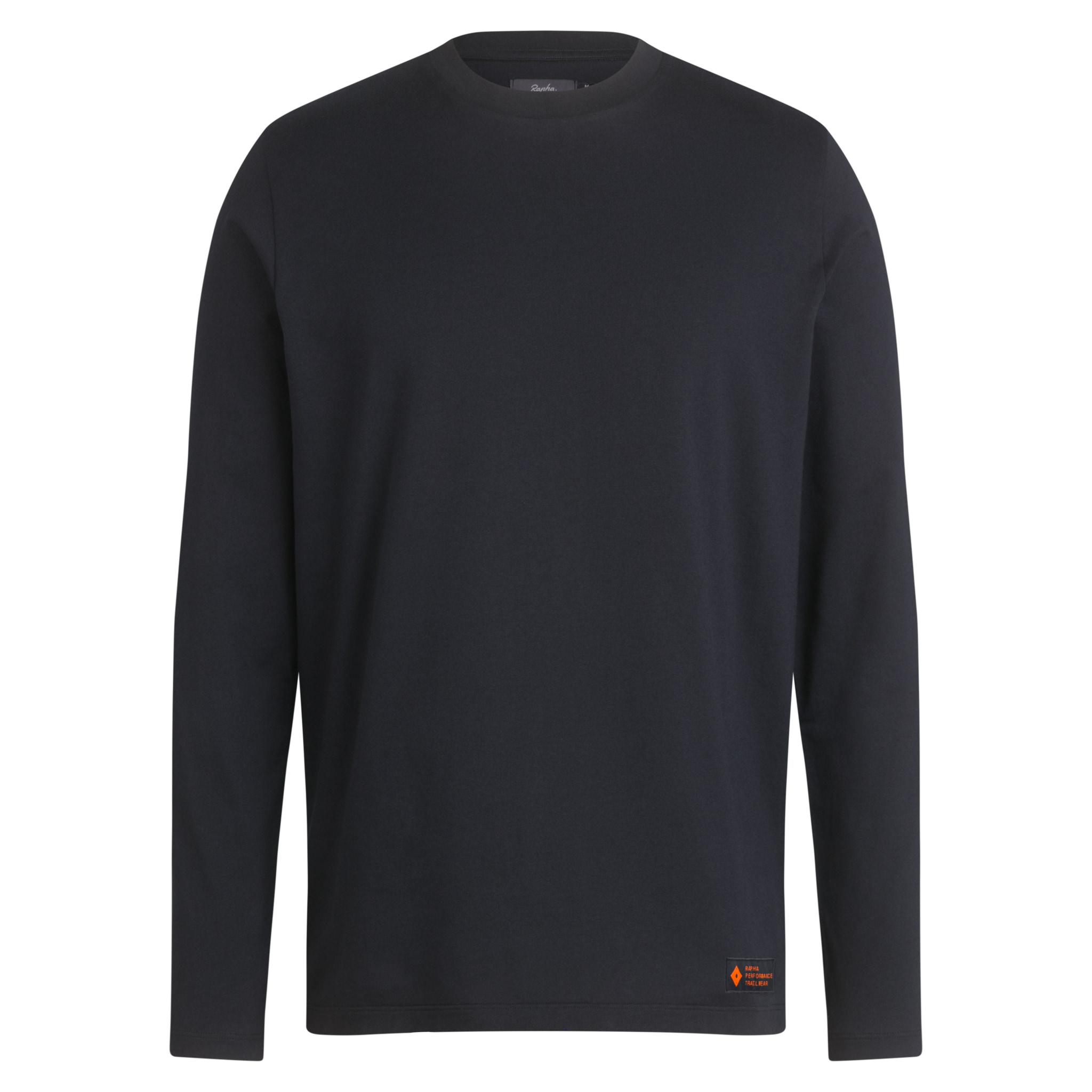 Camiseta Rapha Trilha Long Sleeve Masculino Pretas Pretas | GZSRU7915