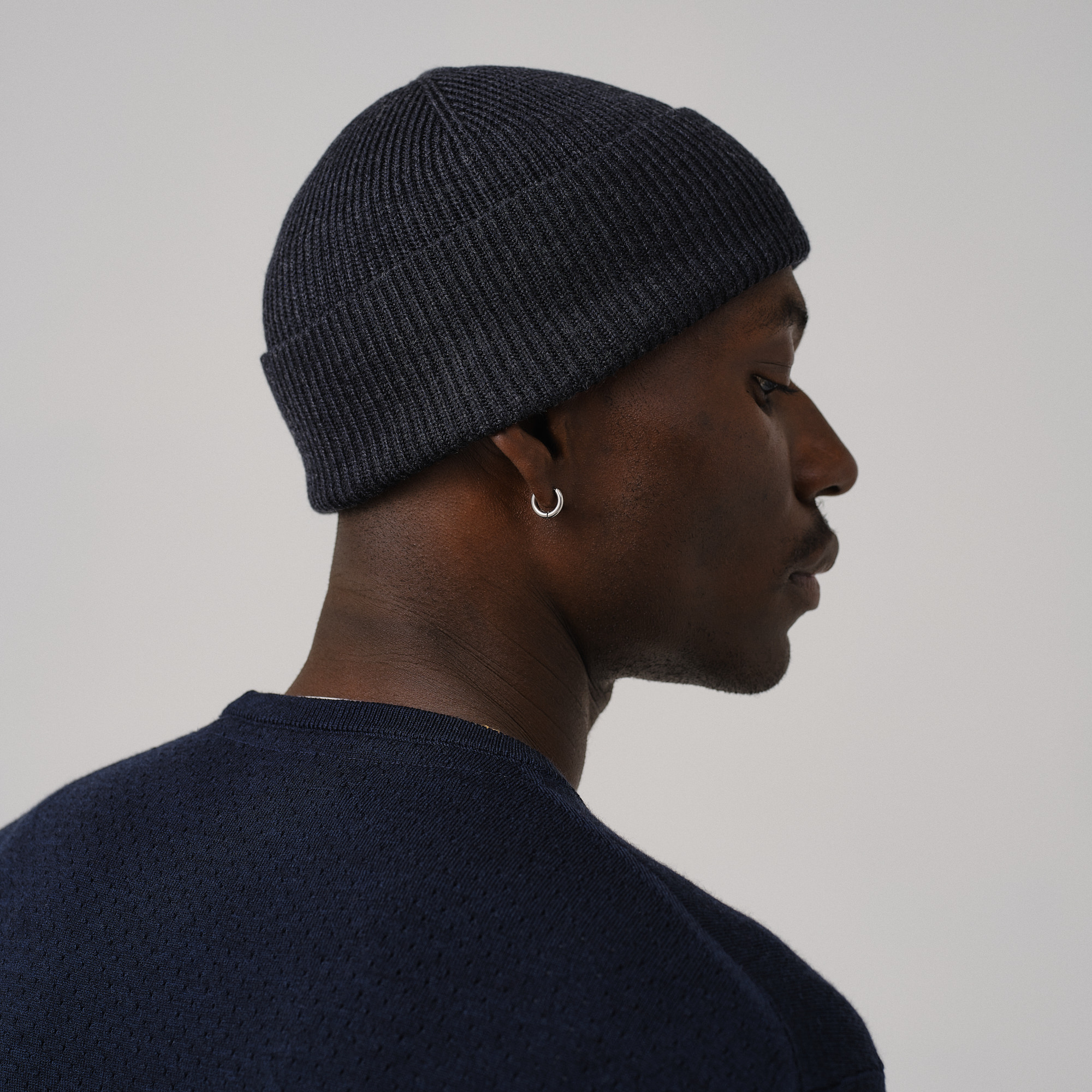 Chapeus Rapha Logo Merino Beanie Pretas | SPRHF9045