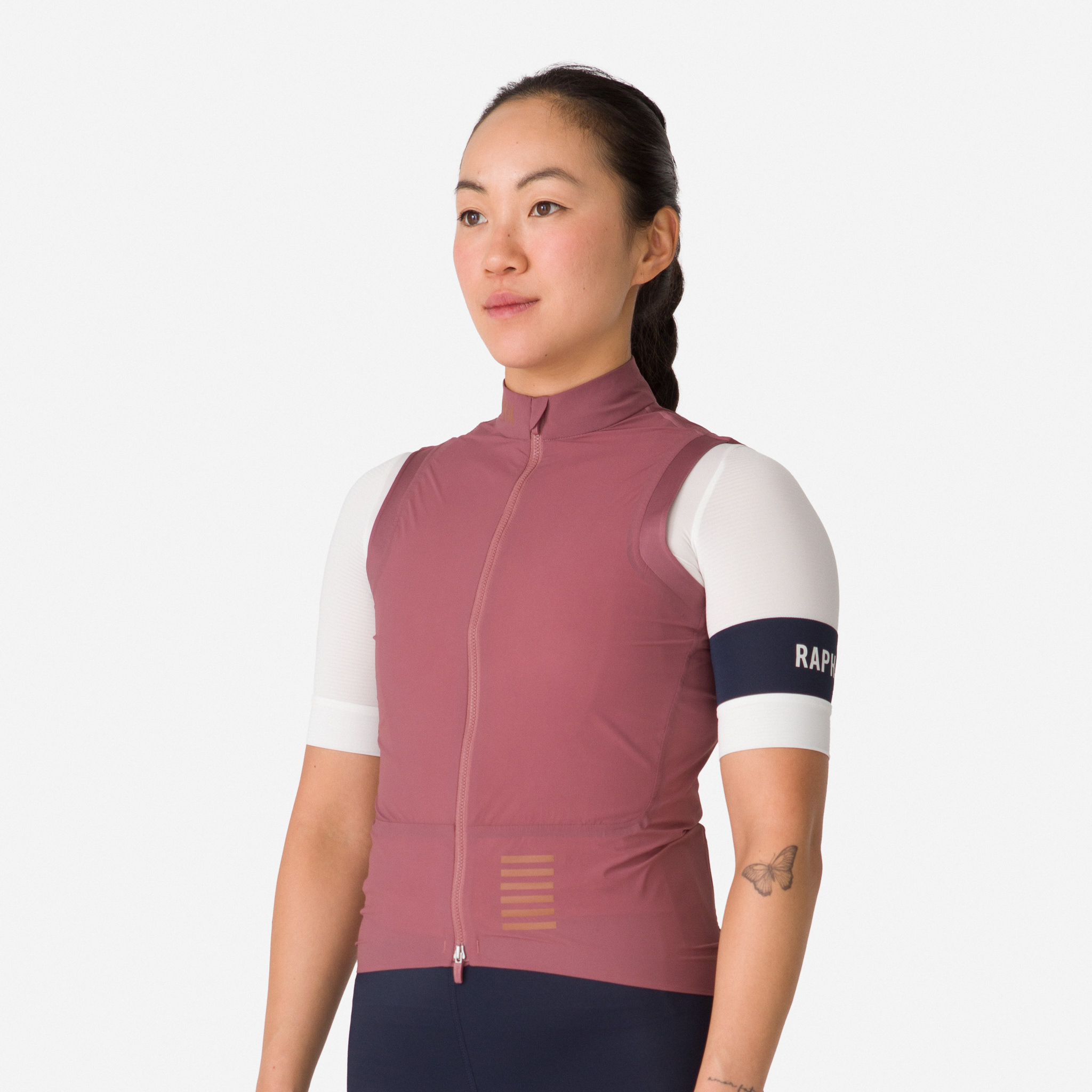 Colete Rapha Pro Team Leves Cycling Gilet Feminino Rosa Marrom Vermelhas Marrom | UACQJ1946