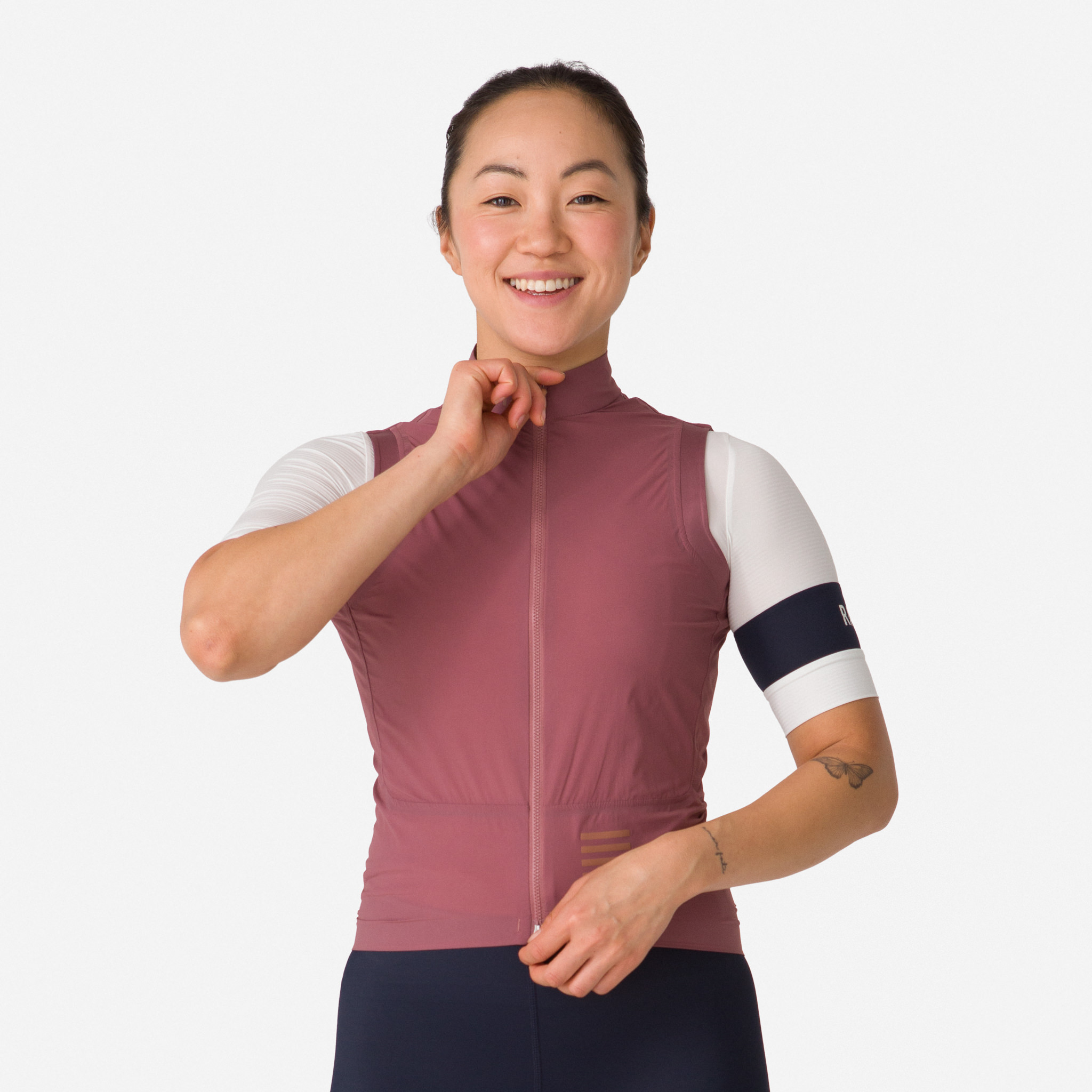 Colete Rapha Pro Team Leves Cycling Gilet Feminino Rosa Marrom Vermelhas Marrom | UACQJ1946