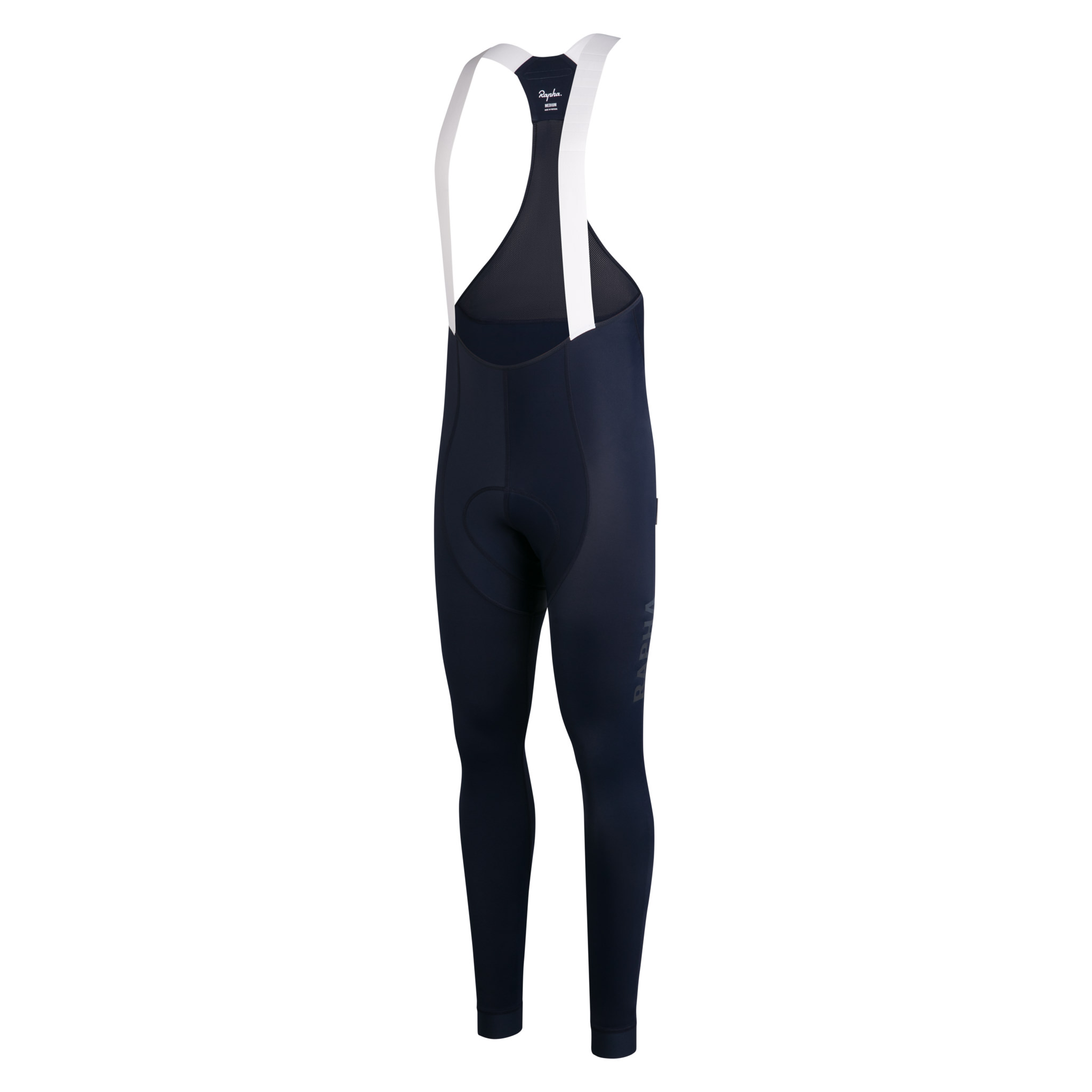 Collants Rapha Pro Team Treino with Pad Masculino Azul Marinho Branco | ZDRBX0976