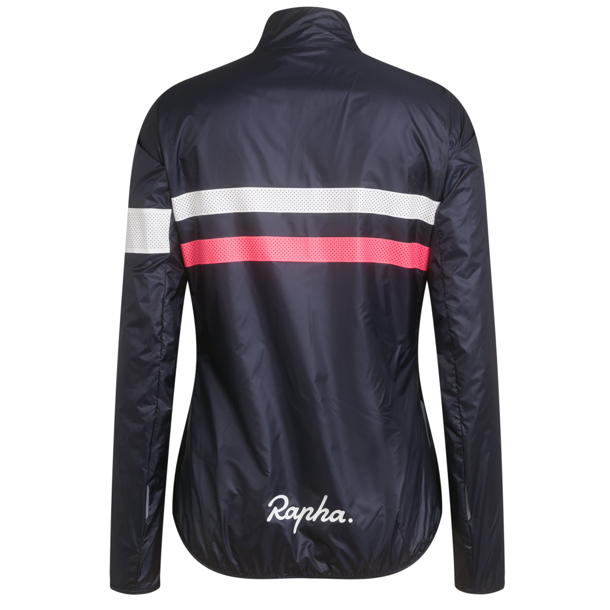 Jaquetas Rapha Brevet Vento Feminino Azul Marinho Rosa Branco | NALHX2490