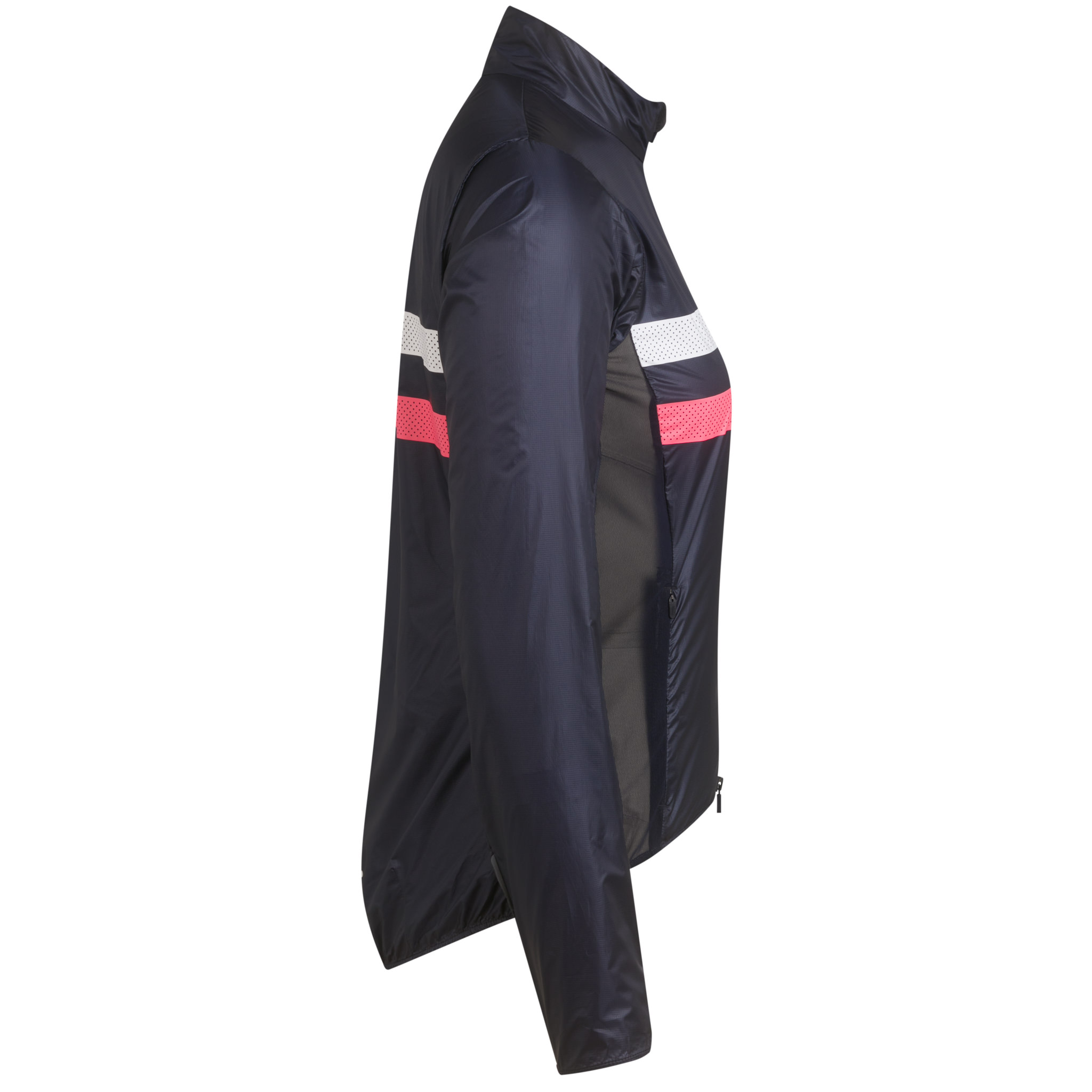 Jaquetas Rapha Brevet Vento Feminino Azul Marinho Rosa Branco | NALHX2490