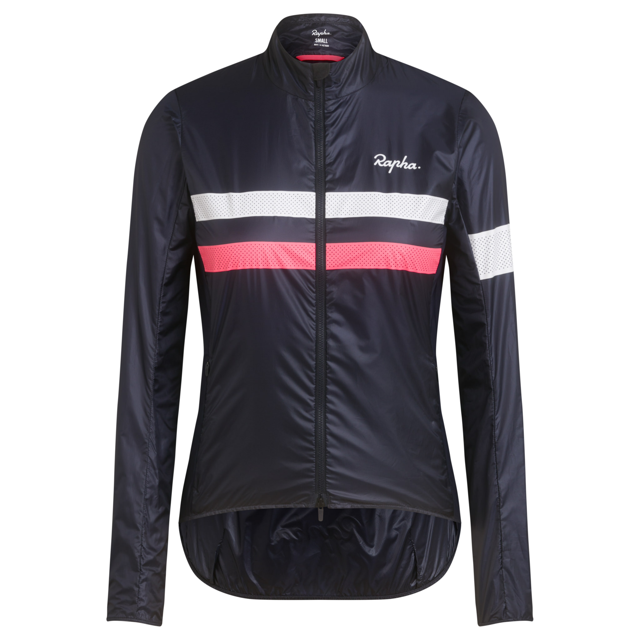 Jaquetas Rapha Brevet Vento Feminino Azul Marinho Rosa Branco | NALHX2490