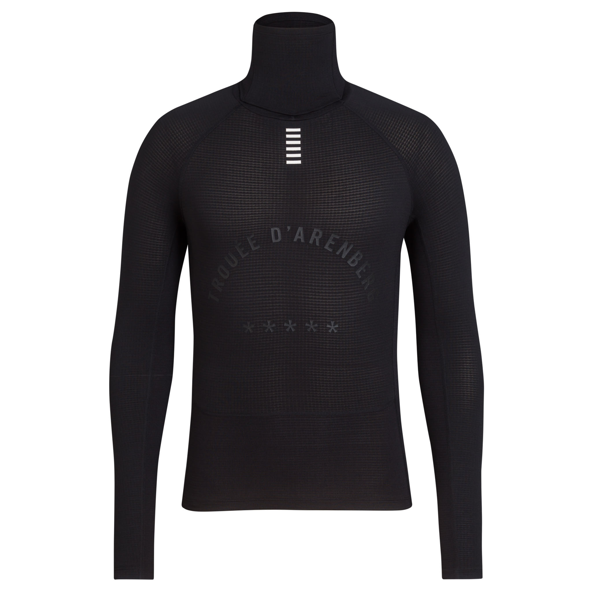 Topos da Camada Base Rapha Inverno Cycling (with Collar) for Pro Cycling Masculino Pretas | JPSFO3276