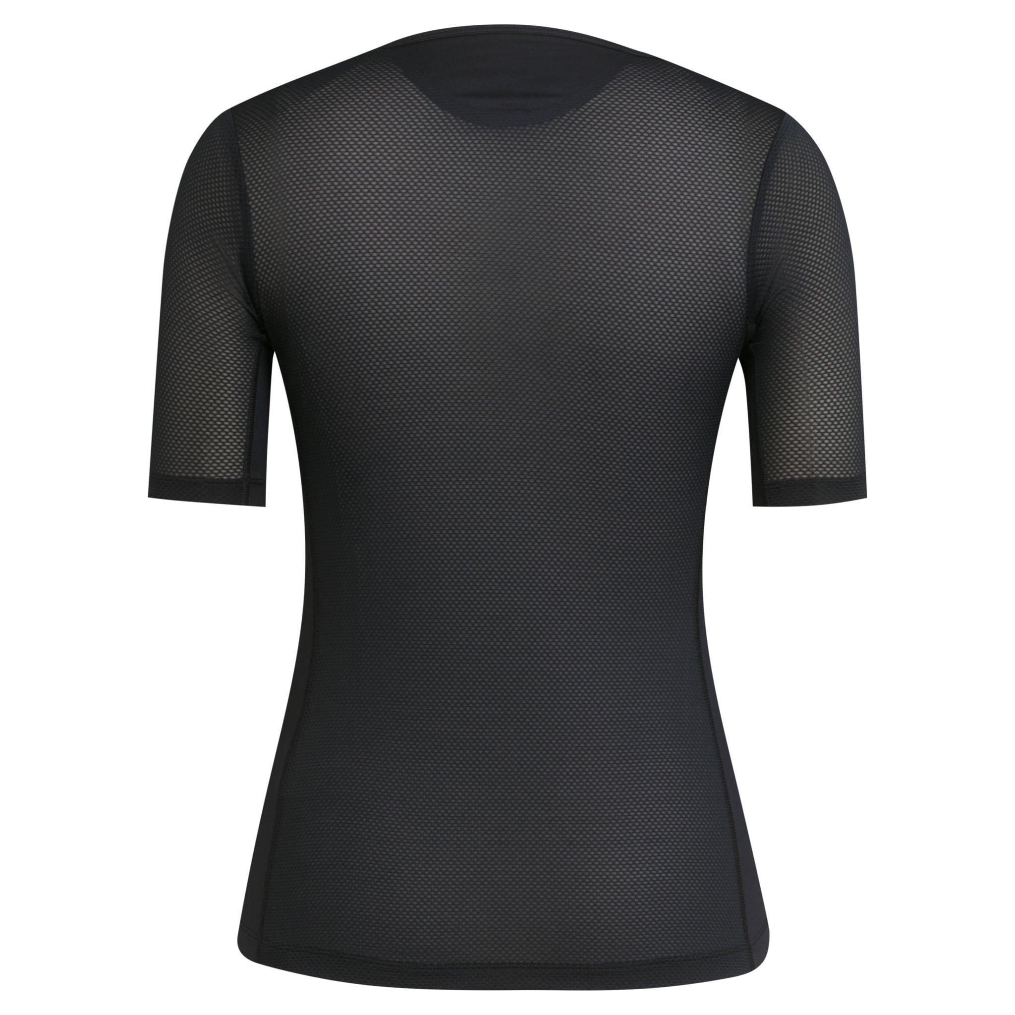 Topos da Camada Base Rapha Pro Team Curta Sleeve Feminino Pretas | NEFIX1620